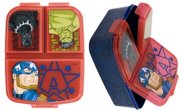 AVENGERS ŚNIADANIÓWKA PUDEŁKO NA PRZEKĄSKI DZIECIĘ