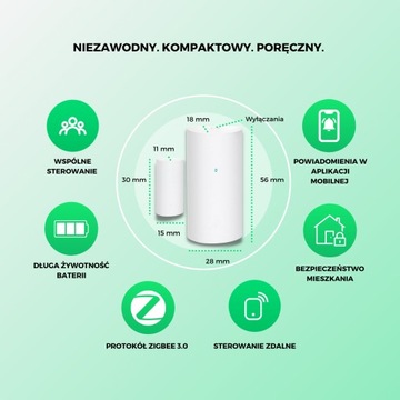 Датчик открытия окон и дверей ZigBee TUYA NOUS E3