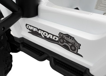 OFF ROAD Скорость Белый автомобиль