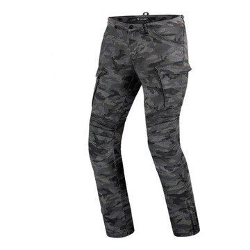 Spodnie motocyklowe SHIMA GIRO 2.0 MEN CAMO bojówki męskie jeans GRATISY