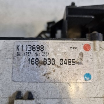 MERCEDES-BENZ A W168 1999 1688300485 PANEL KLIMATIZACE