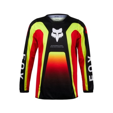Bluza cross ENDURO FOX 180 JUNIOR Ballast RED YL
