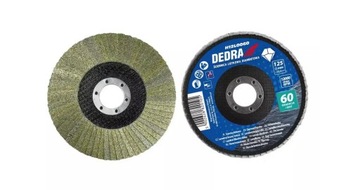 Ściernica listkowa diamentowa 125x22mm gr.60