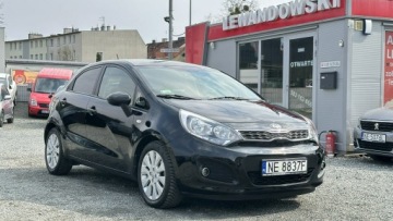 Kia Rio III Hatchback 3d 1.4 DOHC CVVT 109KM 2014 Kia Rio Benzyna Zarejestrowany Ubezpieczony