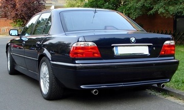 BMW 7 E38 SVĚTLA ZADNÍ SVĚTLO RED CLEAR ČERVENÁ TUNING NOVÉ
