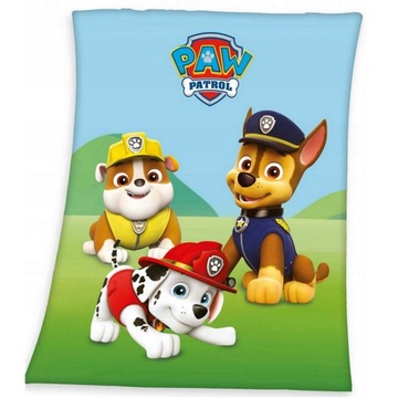 PSI PATROL KOC KOCYK PLED PAW PIESKI NARZUTA