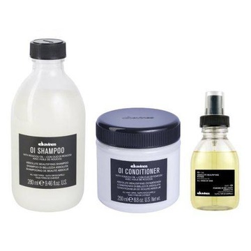 DAVINES OI: szampon + odżywka + olejek odżywczy