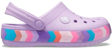 Crocs 207007 Crocband Chevron Beaded C7 23-24