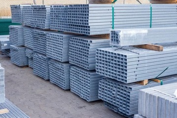 Профиль оцинкованный 60х40х2, длина 6м, напыленный шов