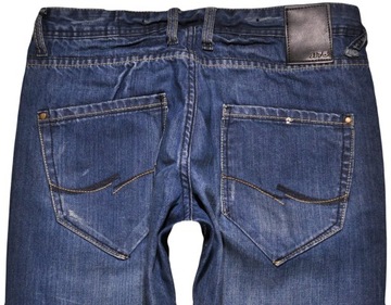 JACK AND JONES spodnie LOW jeans CLARK _ W32 L34
