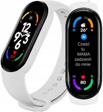ZEGAREK dziecięcy OPASKA SPORTOWA Smartband M7 PL