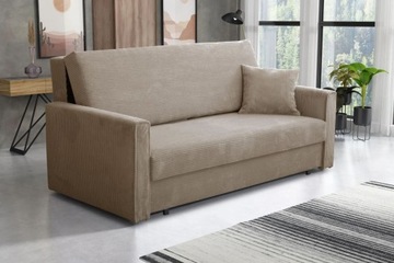 sofa VIVA IV PLUSZ amerykanka rozkładana do przodu kanapa trzyosobowa Poso