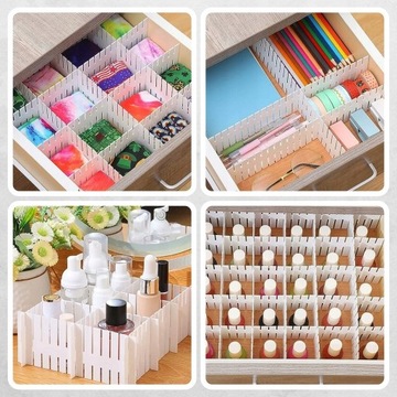 ОРГАНАЙЗЕР-ПЕРЕГОРОДКА-ПЕРЕГОРОДКА ДЛЯ ЯЩИКА ГАРДЕРОБА 4 шт.