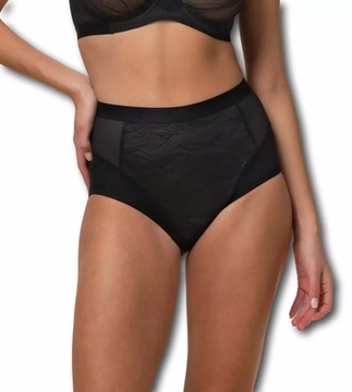 Majtki Damskie Triumph Czarne Figi Modelujące 42