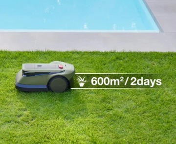 Революционное косиние робот Ecovacs коз GX-600 без кабеля AIVI 3D 600 м2 U