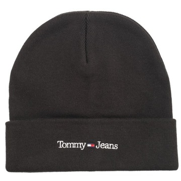 Czapka Tommy Hilfiger Sport Beanie Czarna