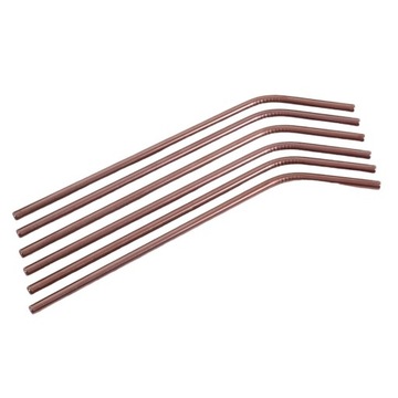 SŁOMKI METALOWE DO NAPOJÓW BERLINGER HAUS BH-2982 ROSE GOLD - eleganckie