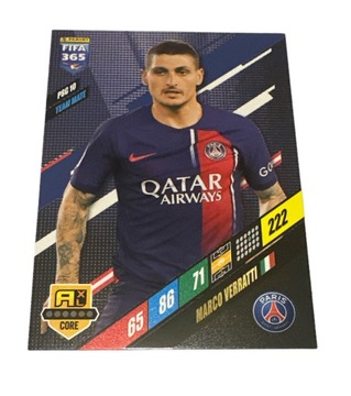 Fifa 365 2024 Adrenalyn PSG Paris Saint-Germain PSG 10 Verratti