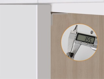 12 SZT MOCNE ZAMEK MAGNETYCZNY ZATRZASK MEBLOWY SREBNY
