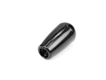 RM Gałka z gwintem czarna M6 dł52mm