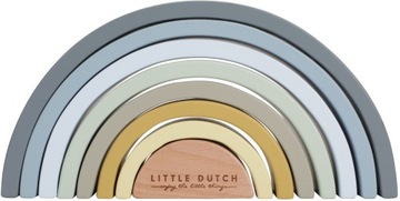TĘCZA DREWNIANA UKŁADANKA DLA DZIECKA LITTLE DUTCH