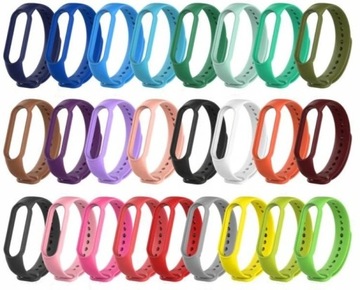 Opaski zamienne Xiaomi Mi Band 5 - 5szt.