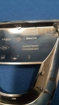 DACIA LOGAN SANDERO ZNAK ZNAKY PŘEDNÍ 628907592R