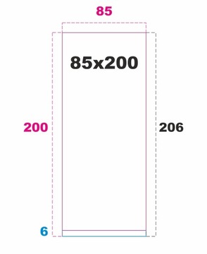 Выборы в роликах 85x200 Выбор рулона