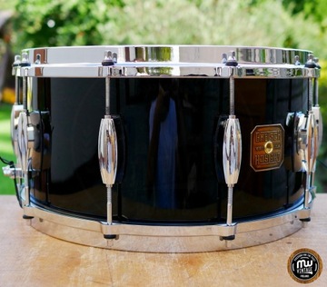 Квадратный значок Gretsch Jasper 14 x 7 дюймов Fat Flying Vintage № 1, малый барабан