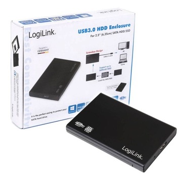 LOGILINK UA0339 Корпус диска 3,5 черный