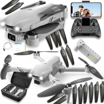 Dron F10 WiFi 1 bateria AKUMULATOR + AKCESORIA