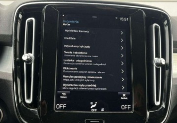 Volvo XC40 Crossover Plug-In 1.5 T5 Plug-in Hybrid 262KM 2021 Volvo XC 40 Plug-In T5 Navi Virtual Parktronic Tempomat Piekny kolor, zdjęcie 30