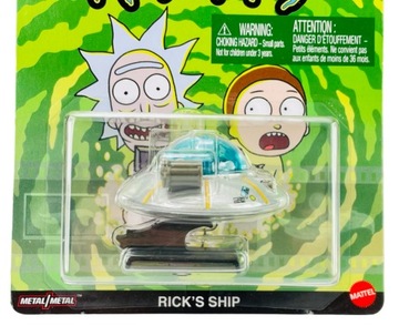HOT WHEELS 2021 RETRO ENTERTAINMENT RICK AND MORTY RICK'S SHIP GJR47 NOWY