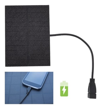 СОЛНЕЧНАЯ ПАНЕЛЬ СОЛНЕЧНАЯ USB ЗАРЯДНОЕ УСТРОЙСТВО 5ВТ 5В
