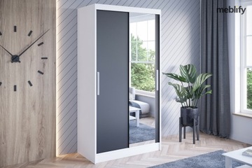 KALO VI 100 белый функциональный шкаф-купе
