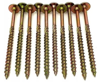 ШУРУРЫ СТОЛЯНЫЕ ПО ДЕРЕву 6х220 TORX С ШАЙБОЙ ГОЛОВКОЙ DMX 100шт.