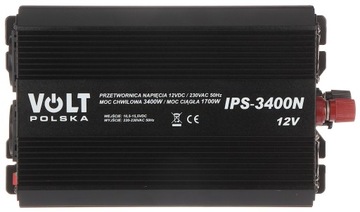 Конвертер автомобиля 12 В 230 В 1700 Вт/3400 Вт синус Modyf. Компьютерный обогреватель