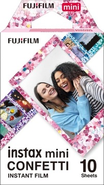 Wkłady Fujifilm instax MINI Confetti 10 zdjęć Film 11 12 kropki