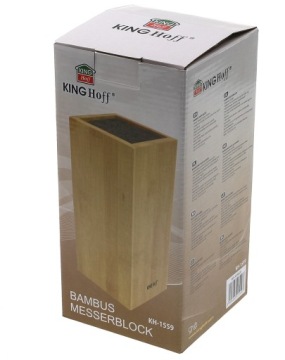 Бамбуковый контейнер для ножей, блок-подставка для ножей, универсальный контейнер для ножей