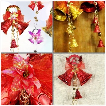 2шт подвесные рождественские украшения Jingle Bell