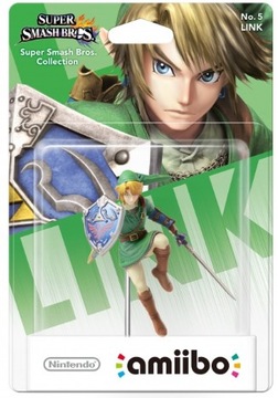 FIGURKA AMIIBO SUPER SMASH BROS - LINK No 5