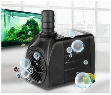 Pompa Zanurzeniowa 450l/h 8W do Tworzenia Małych Fontann do oczka wodnego