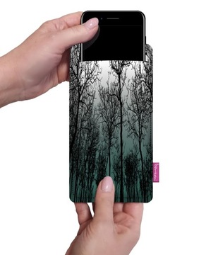 Etui na smartfon BERTONI z filcu Forest Mood