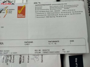 Suzuki Swift V Hatchback 5d 1.2 VVT 94KM 2011 Suzuki Swift GWARANCJA, Zarejestrowany, Udok. przebieg Mozliwa zamiana RATY, zdjęcie 8