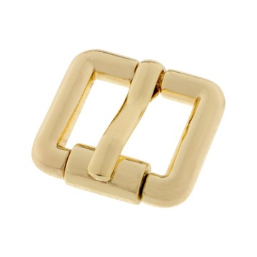 KLAMRA do paska 15 mm złota metalowa ZAPIĘCIE