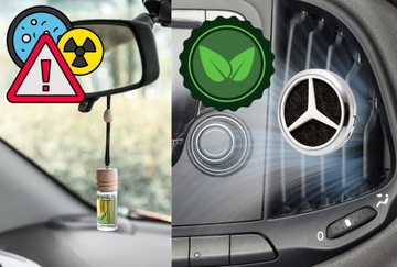 ZDROWY dyfuzor samochodowy MERCEDES do olejków