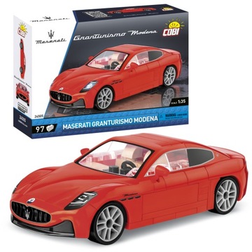 KLOCKI COBI 24505 SAMOCHÓD MASERATI GRANTURISMO MODENA AUTO MODEL 97 EL.