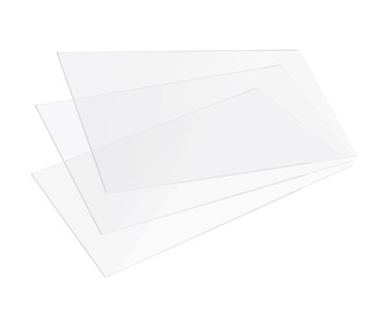 Бесцветный PLEXI PLEXI Плита PLEXI нарезанная по размеру 100х80 см 3мм ВЫХОД