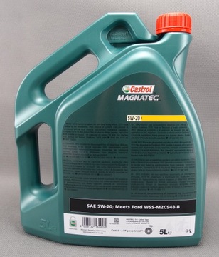 МАСЛО 5W20 FORD CASTROL MAGNATEC PROFESSIONAL 5л