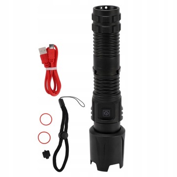 Jasna latarka IPX5 15 W 1000 lm 900 mAh